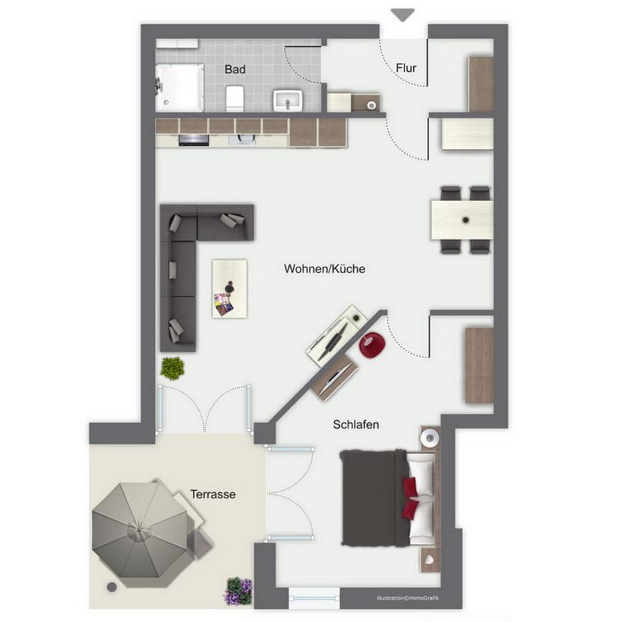 Duenenblick Wohnung 05 Болтенхаген Екстериор снимка